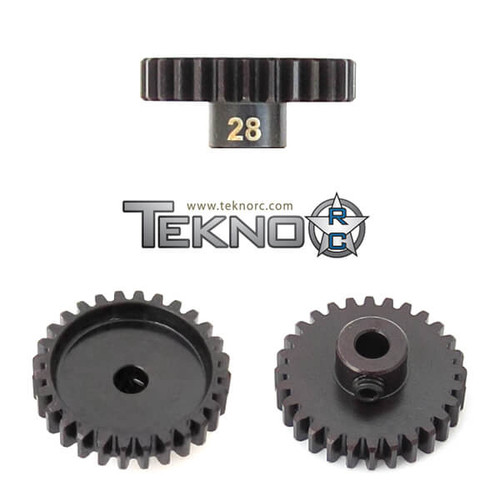 Tekno RC "M5" Hardened Steel Mod1 Pinion Gear w/5mm Bore (28T) (TKR4188)