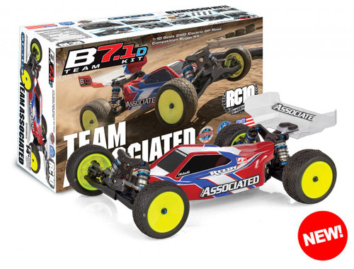 Team Associated B7.1 2WDオフロードバギーキット アソシ RC10B7.1 Team Kit - Associated Electrics