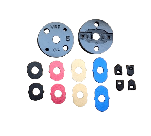 VRP TLR 22X 10th XV4 13mm Pistons  (2 Hole 1.7) (VRP2H1.7XV4-TLR22X)