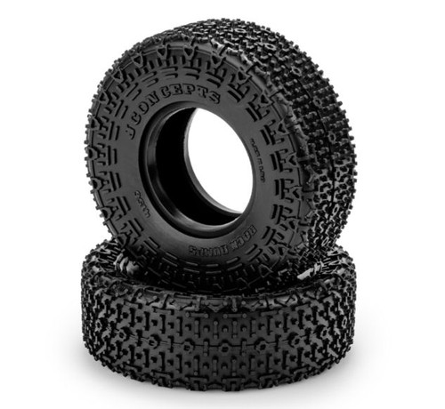 JConcepts Rock Bumps 1.9" All Terrain Comp Rock Crawler Tires (2) (4.25” OD) (Green) (JCO4156-02)