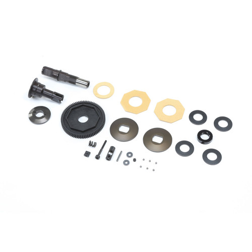 Team Losi Racing 22X-4 2.0 Complete Decoupled Slipper Assembly Set (TLR-1298)