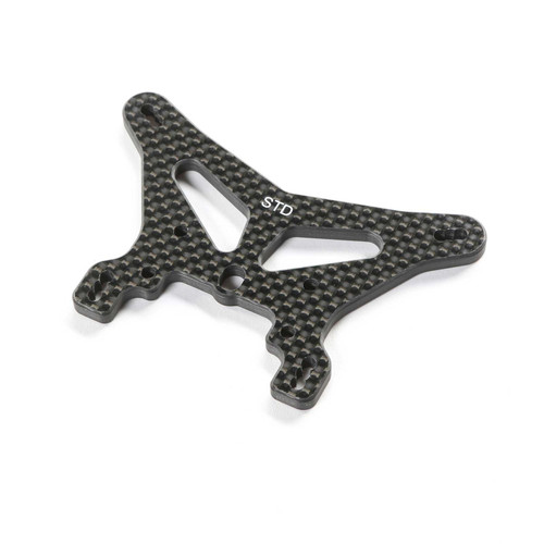 Team Losi Racing 22X-4 2.0 Carbon Fiber Rear Shock Tower (Standard) (TLR-1301)