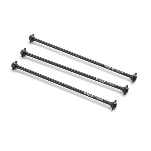 Team Losi Racing 22X-4 2.0 Steel Rear Center Dogbones (100/103/106mm) (TLR-1304)