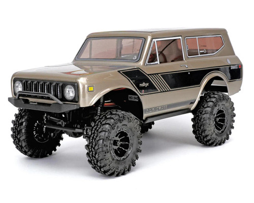 Redcat Ascent-18 International Scout II 1/18 4WD RTR Brushless Rock Crawler (Gold) w/2.4GHz Radio, Battery & Charger (RER39152)