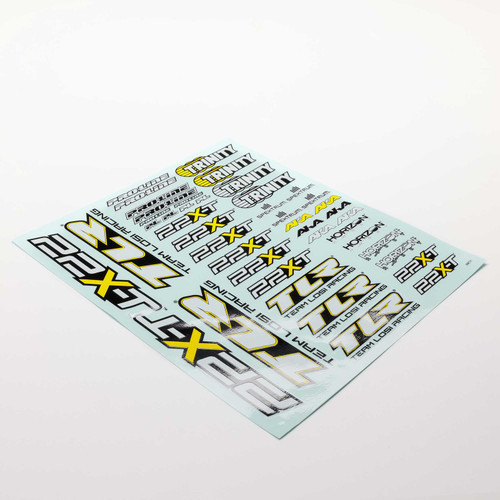 Team Losi Racing 22X-T Decal Sheet (TLR-1251)