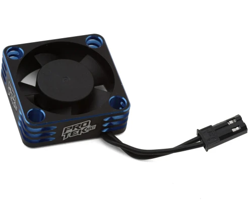 ProTek RC 30x30x10mm Aluminum High Speed HV Cooling Fan (Blue/Black) (PTK-2112)