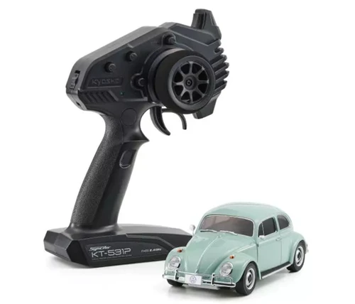 Kyosho MR-04 RWD Mini-Z Readyset w/Volkswagen 1300 Beetle 1966 Body (Bahama Blue) w/KT-531P 2.4GHz Radio (KYO32374BBL)