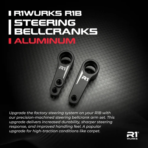 R1WURKS R1B Steering Bellcranks, Aluminum (R1W920299)
