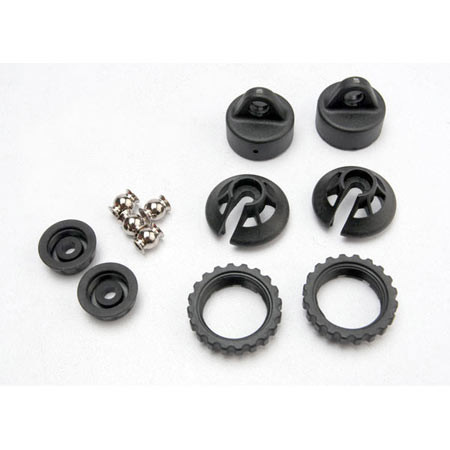 Traxxas GTR Shock Caps And Spring Retainers TRA5465 - GS Hobby