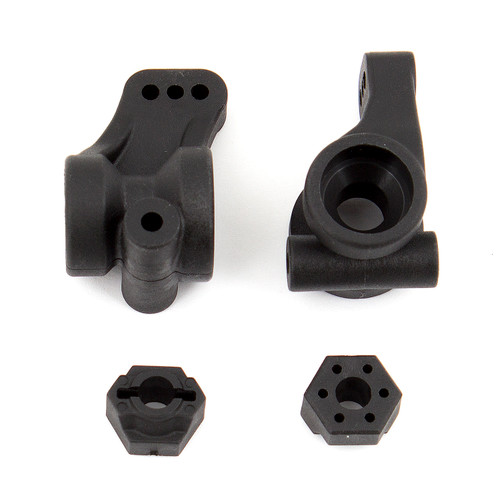 Team Associated Rear Hubs w/Hexes (ASC91418) - GS Hobby