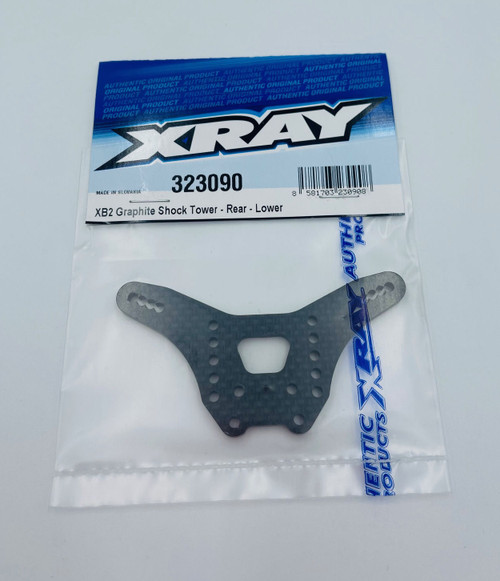 XRAY XB2 2024 Graphite Rear Shock Tower (XRA323090) - GS Hobby