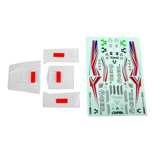 Axial Capra 1.9 Body Panel Set (Clear) (AXI230012) - GS Hobby