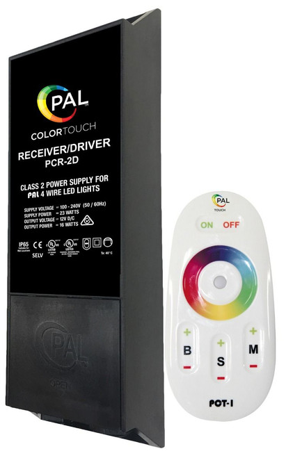PCR-2DAW COLOUR TOUCH LIGHT TRANSFORMER WITH WI-FI (MAX 2 LIGHTS) 12V *CLEARANCE*