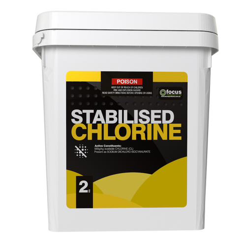2KG FOCUS STABILISED CHLORINE (CTN=6) DG CL9 UN3077