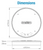 INNOSKIM LOCKABLE DECK LID ROUND GREY