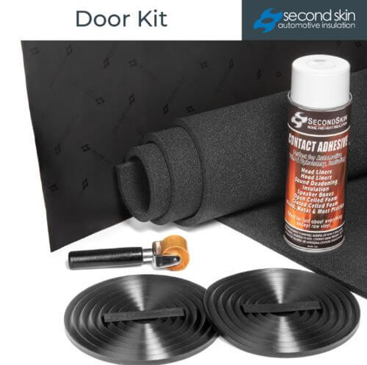 Made in The USA Second Skin Audio Damplifier Premium Automotive Sound Deadening Mat Butyl Rubber Car Sound Deadener and Thermal Insulation 20 Sq Ft 40 Sq Ft