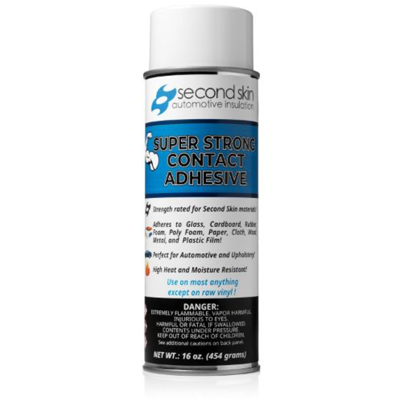 High Temp Spray Adhesive 16 Oz Can Second Skin Audio