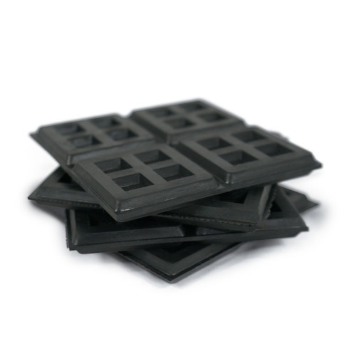 4x4 rubber isolation mounts