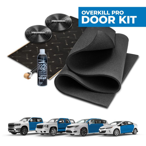 OverKill Pro car audio door kit for plastic rattles