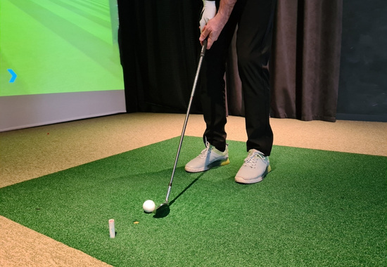 golf hitting mat