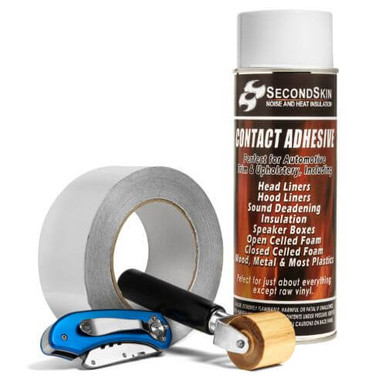 Rubber Car Sound Proofing Deadener Foam Insulator Cotton Double Sided Adhesive