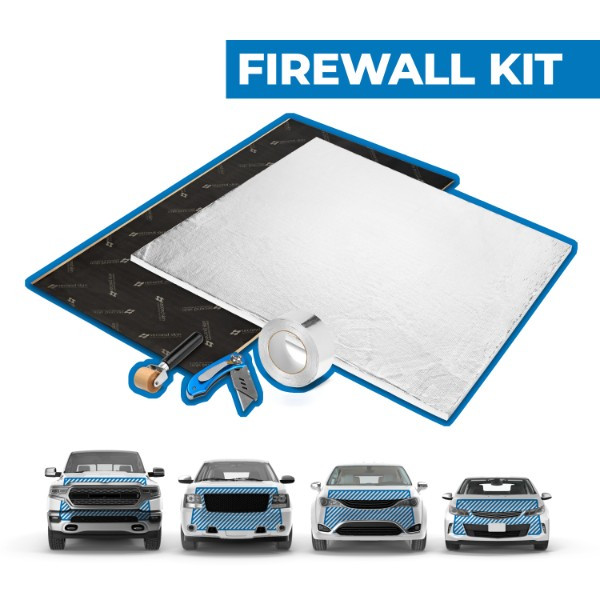 Auto Car Firewall Heat Shield Insulation Sound Deadener Mat 50