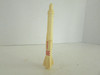 NASA SPACE ROCKET FIGURE ACCESSORY YELLOWED 5.25" H3