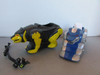 SABEN 1995 POWER RANGER BLUE WOLF NINJAZORD & BLACK YELLOW BEAR VEHICLES L9