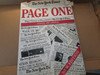 THE NEW YORK TIMES PAGE ONE 1920-1987 COFFEE TABLE HC BOOK WITH DJ 1987 LotD