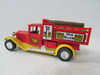 SUNNYSIDE DIECAST SS-701-6 WOOD BLOCKS TRUCK RED YELLOW 4.5"  S1