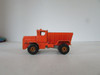 DIECAST MATTEL HOT WHEELS 1983 OSHKOSH ORANGE SNOW PLOW 