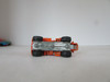 DIECAST MATTEL HOT WHEELS 1983 OSHKOSH ORANGE SNOW PLOW 