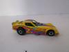 MATTEL HOT WHEELS DIECAST CAR MALAYSIA 1977 YELLOW FUNNY CAR FIREBIRD #2   H2