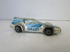 VTG  DIECAST 1980 KENNER PRODUCTS BLUE & SILVER RACE CAR #1027  3-1/8"L H2