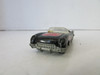 VTG  DIECAST 1987 ROAD CHAMPS 1953 CORVETTE BLACK CONVERTIBLE  2-7/8"L   H2