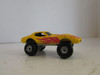 MATTEL 1975 HOT WHEELS DIECAST YELLOW CORVETTE WITH FLAMES 1/64  H2