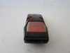 VINTAGE DIECAST MATTEL HOT WHEELS 1982 BLACK TRANS AM CAR RED INTERIOR H2B