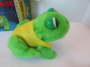 Vintage C.K. Jumping Funny Frog Fuzzy Battery Operated Japan Tested Works