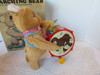 Vintage Amico Toy Marching Bear with Cymbal Battery Op. Not Working Japan Boxed