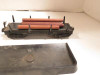 LIONEL POST-WAR TRAINS 3461 OPERATING METAL LOG DUMP CAR- W/LOGS- FAIR -H12A