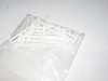 PLASTICVILLE HO - ASSORTED WHITE FENCES - APPROX 1/2" HIGH- EXC.- H63