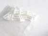 PLASTICVILLE HO - ASSORTED WHITE FENCES - APPROX 1/2" HIGH- EXC.- H63