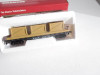HO  - MANTUA 727-001 SANTA FLAT CAR W/CRATES  -  NEW - M64