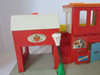 VTG 1973 FISHER PRICE PLAY FAMILY VILLAGE FIRE HOUSE POST OFFICE THEATER 