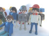 VINTAGE PLAYMOBIL GEOBRA 12 ASSORTED TOY FIGURES POSEABLE 1974-1992  L17