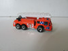 VTG DIECAST VEHICLE MATCHBOX ORANGE FIRE ENGINE WHITE LADDER 1982 - 3"L  H2