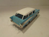 ROAD SIGNATURE DIECAST CAR 1957 CHEVY NOMAD BLUE W/WHITE HOOD 1/43  M24