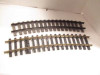 G SCALE TRAINS- TWO BRASS CURVE TRACKS 15" LONG -DIFFERENT RADIUS- W51