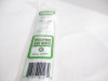 EVERGREEN SCALE MODELS STYRENE STRIPS- 127- .020 X .156" HOBBY-NEW- M56