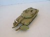 Playing Mantis Johnny Lightning Diecast Armored Tank w/Mine Sweepers M4 Tan  H2